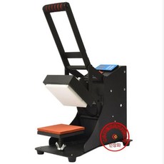 열전사기 평판 마킹 인쇄 압착 단체티 열전사 각인 라벨 소형 로고, 2. 블랙12cm