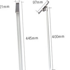 진갈색화단경계화단분리대못 플라스틱잔디엣지정원엣지핀 나선형고정고정용정원말뚝 22cm 8개 8개세트