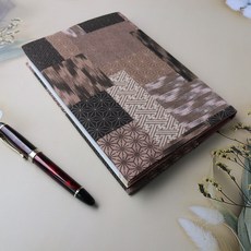 咖啡色系 布書衣 書衣 可調式 A6 A5 B6 50K 25K 32K 20K 16k 商周尺寸, 1個