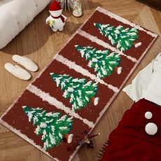 대형 얇은 미끄럼 방지 카펫 바닥용 긴 줄무늬 복도 매트 욕실 깔개 절단 가능, 24 60x180cm, 03 stripe coffee