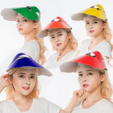 (응원종이모자) 응원모자 운동회모자 운동회 체육대회, 1개, 빅도트옐로우