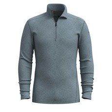 Smartwool Classic Thermal Merino 250 中厚版立領純羊毛保暖排汗衣, 水泥灰,M號