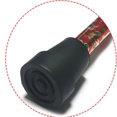 라곰 보조 지팡이 리필고무 지팡이미끄럼방지고무패킹, 1개