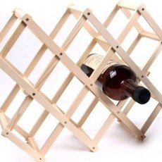 쌍문상회 지금 필요한 와인랙 접이식우드와인랙8홀 와인렉 와인보관 와인거치대 조립식거치대 k31872EA, 본상품