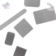 춘봉이네 사각 철판 벽장식, 24.8x34.8mm