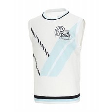 디즈니골프 디즈니골프 남성 라운드넥 매쉬 니트 조끼 베스트 DN1MKV004