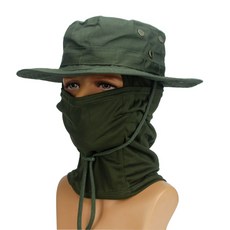 위장 넓은 챙 모자 야외 양산 접이식 어부 낚시 태양 보호, Military Green, 10. Military Green