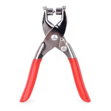 똑딱이 아일렛 펀칭기 가죽 의류 종이 단추 펀치, 1개, 랜덤