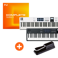 Arturia KeyLab Essential 88 MK3 / 키랩 에센셜 미디 키보드 컨트롤러, 화이트
