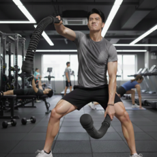 하모아 땀이줄줄나는 다이어트 배틀로프, 블랙