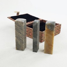 전각돌 파림석세트 4푼 (두인 케이스 포함)-1.2cm