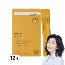 [본사직영] 여에스더 파로 효소 (100% 이탈리아산 파로) 국민영양 프로젝트, 12개, 14회분