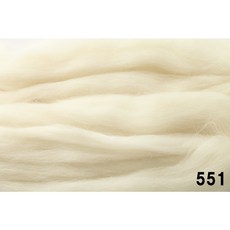 HAMANAKA 羊毛氈專用植毛毛髮, 1個, 551 白色
