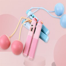 줄 없는 줄넘기 사무용 가정용 정리, 블루