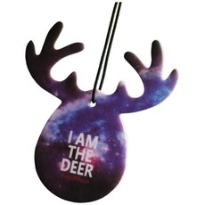 DeerSafe 潮流麋鹿香水吊卡, 1個, 暗夜香型