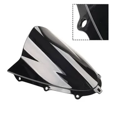 스즈키 GSXR 125 150 2018 2020 GSXR125 용 오토바이 윈드 스크린 실드 더블 버블 디플렉터, 04 black