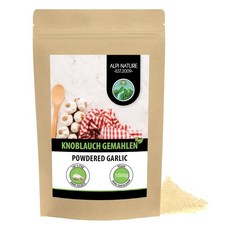Alpi Nature 알피 네이처 마늘 가루 1kg 분말 건조 및 분쇄된, 1 kg (1er Pack), 1개