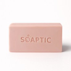 솝틱 각질제거 피부결정돈 비누 보습 촉촉 수딩 CP 천연비누 세수 세안 실키스킨 솝, 105g, 1개입