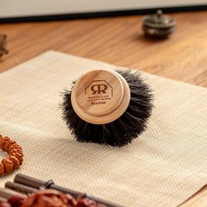 컨버터블 브러쉬 블랙 4cm 말갈기 클리닝 소프트탑 말털 말총 말, 2. 말털 브리슬 블랙 5cm, 1개