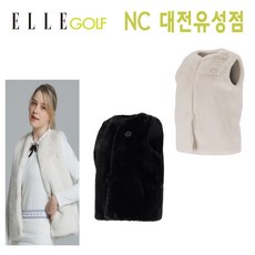 엘르골프 여성 인조 FUR 베스트_6I61402_NC대전유성