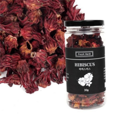 건조 히비스커스 꽃잎 블렌딩차 허브차 이색