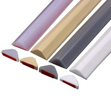 키밍 2M 실리콘 물막이 욕실 물튀김방지 화장실, 그레이(2M)