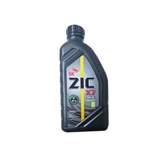 합성 엔진오일 가솔린 SK지크 X7 1L 휘발유 LPG 겸용차량 윤활유 5W30, 1개, ZIC(X7)