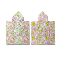 兒童浴衣浴袍 日本正版授權 可愛造型吸水浴巾