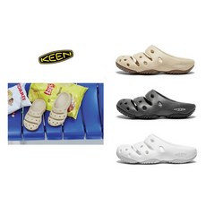 KEEN 킨 23SS [요기] 여성 슬라이드 슬리퍼 3종1택 KNSO3E116