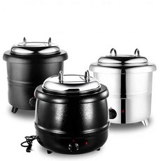 뷔폐 스프통 대용량 죽 워머기 10L 죽통 보관통 업소용 호텔, 13L 드럼형 블랙, I. 13L 드럼형 검정