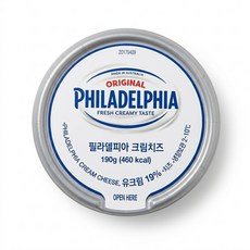 필라델피아 크림치즈, 190g, 1개