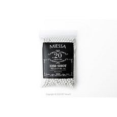 MIESSA .20g 精密BB彈 6mm 250g 袋裝 1250發 Made In Taiwan, 1個