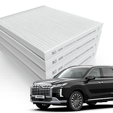 다보니 PM 2.5 초미세먼지 차단 팰리세이드 에어컨필터, 4개, 디올뉴팰리세이드 하이브리드 LX3 - P153