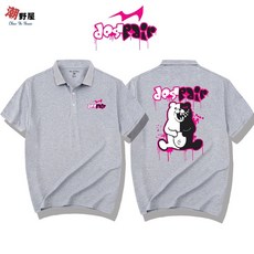 潮野屋 裂嘴黑白熊 POLO衫 短T WPD-663