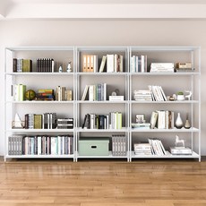 브이랙 무볼트 조립식 스탠드행거, 화이트