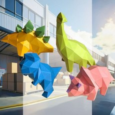 공룡 모형 만들기 만들기키트 종이모형 종이공예 종이접기 집콕놀이 DIY키트