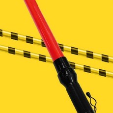 경광봉 LED 신호 지시 주차봉 신호수 신호봉 주차 교통 지시봉 경광등, 1개