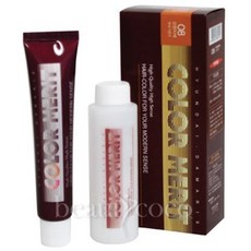 [웰코스] 현대 다마리스 칼라 메리트 1 2제 각 60g 새치, CN3-E 진한갈색, 1개