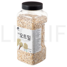 엉클탁 오트밀 국내산 귀리로 만든 오트밀, 1개, 1kg