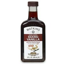 왓킨스 오리지널 고급 베이킹 바닐라 추출물 227g (순수 Watkins Original Gourmet Baking Vanilla Extract 8 ounces (With Pur, 1개, 236ml