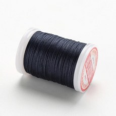 왁스 가죽 공예용 둥근 폴리에스터 코드 코팅 스트링