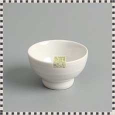 다도잔 잔 오목물레 원형잔 백자찻잔 70m 다기잔 컵 다기 백자잔 찻잔, 본상품