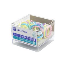 화신 피씨 카드링 (중) 대용량 리치팩 파스텔 플라스틱링, 단품, 단품