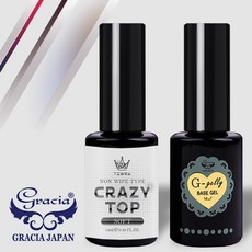그라시아 진비 지젤리 베이스젤 + 크레이지 탑젤(소프트), 14ml, 1개
