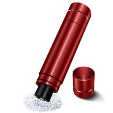 EDEN LIFE 자동차 창문 차단기 및 안전벨트 커터 2팩 2-in-1 안전 해머 다기능 자동 유리 차단기 사고를 위한 휴대용 비상 구조 도구, Red