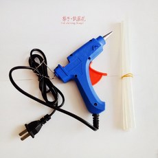 만들기 포토존 페이퍼 종이꽃 세트 만들기재료 재료 학습 미술 키트 유치원, 1개, 1 기본도구(글루건1 스틱10)