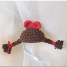 햄스터모자 귀여운 촬영도구 핸드메이드 소동물 모자, 1개