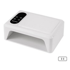 美甲燈 雙手手枕設計 光療燈 UV LED 雙光源 大功率速乾 家用美甲機 烤燈, 1個, M7帶手枕-臺灣插頭