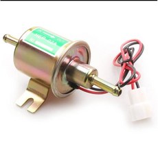 洋馬泵 燃油泵 12V/24V 挖掘機輸油泵, 1個, HEP-02A普通銅,24V