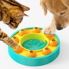 알디펫 강아지 노즈워크 장난감 간식찾기 분리불안 훈련 턴 룰렛, 1개